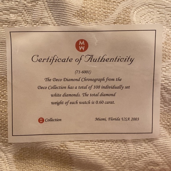 Michele CSX Diamond Chronograph Watch - Picture 4 of 8